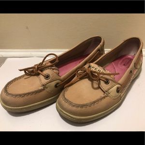 Women’s SPERRY Angelfish leather boat shoe 7.5
